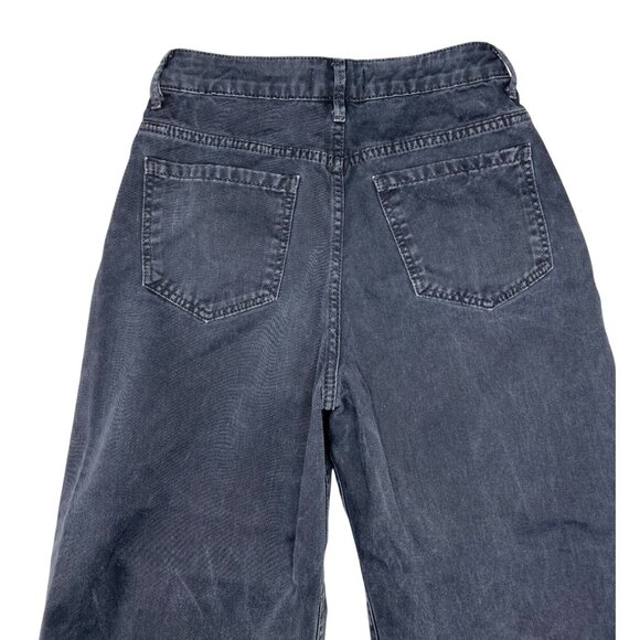 We The Free Free People Black Barrel Jeans Size 27 - Picture 10 of 13